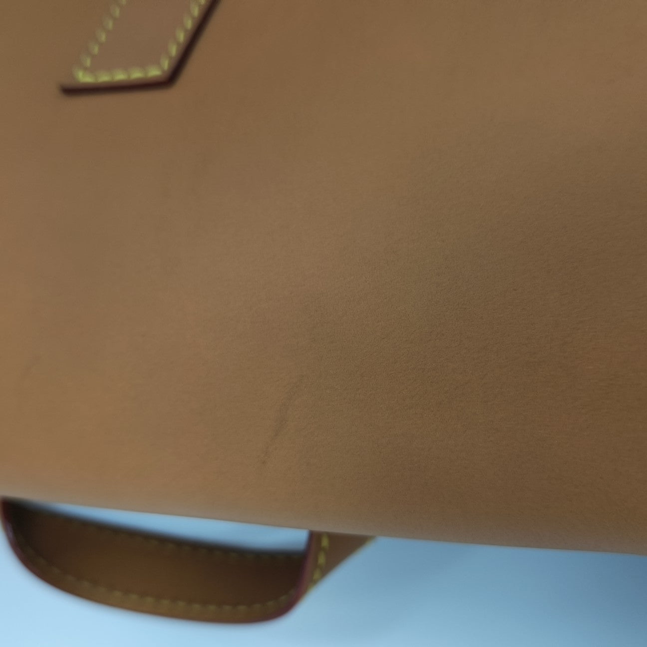 TRIO Monogram Coated Canvas Brown