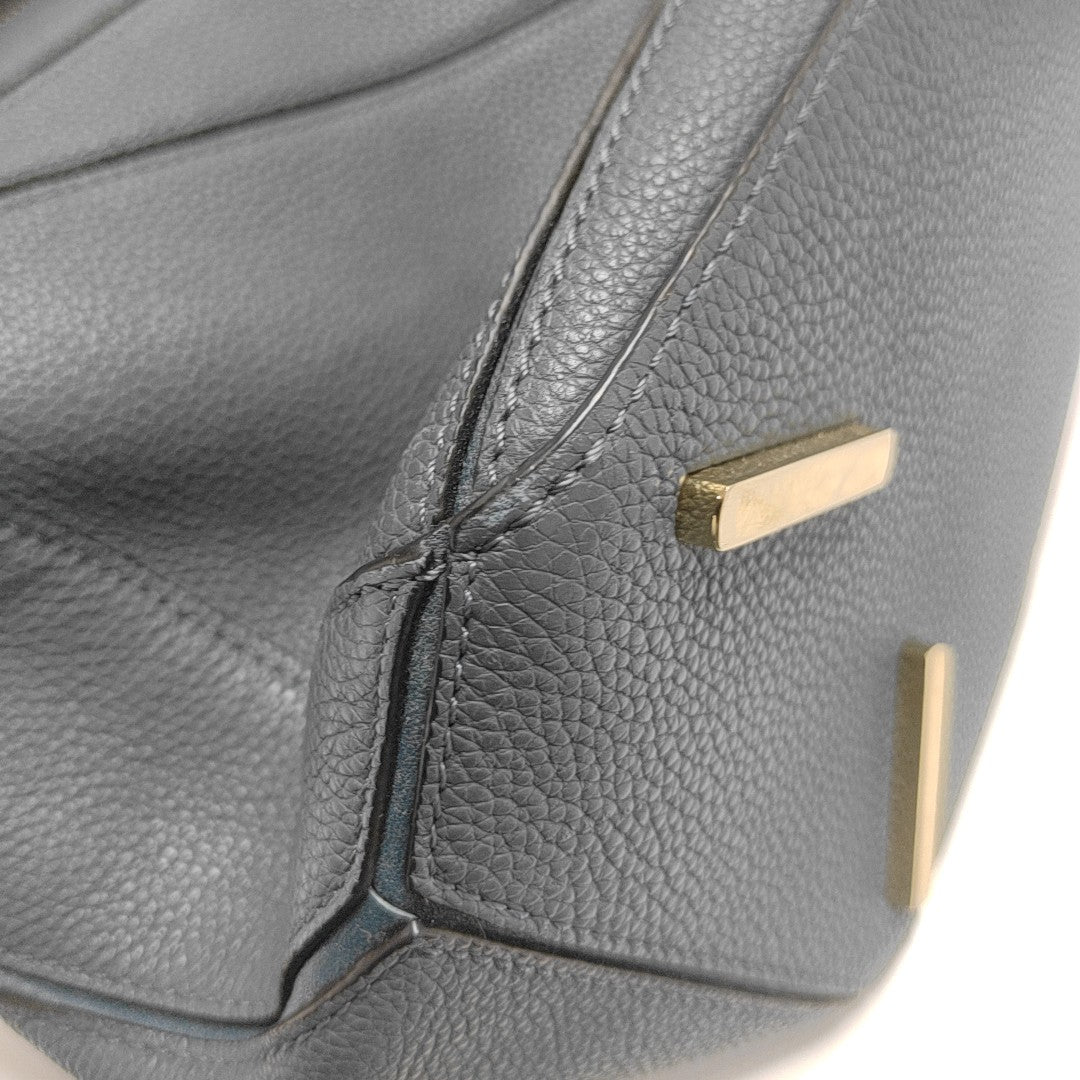 Puzzle Medium Calfskin Blue