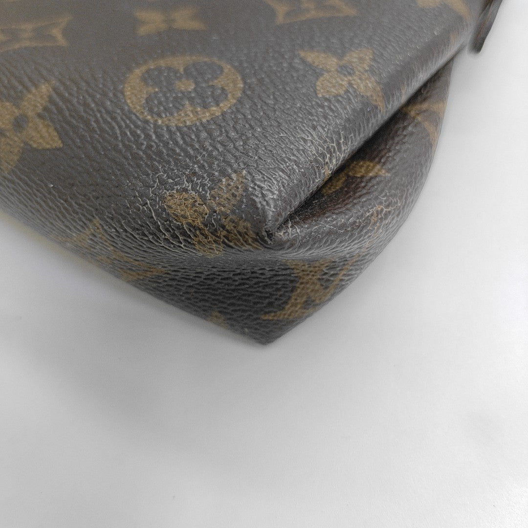 PALLAS BB Monogram Coated Canvas Brown
