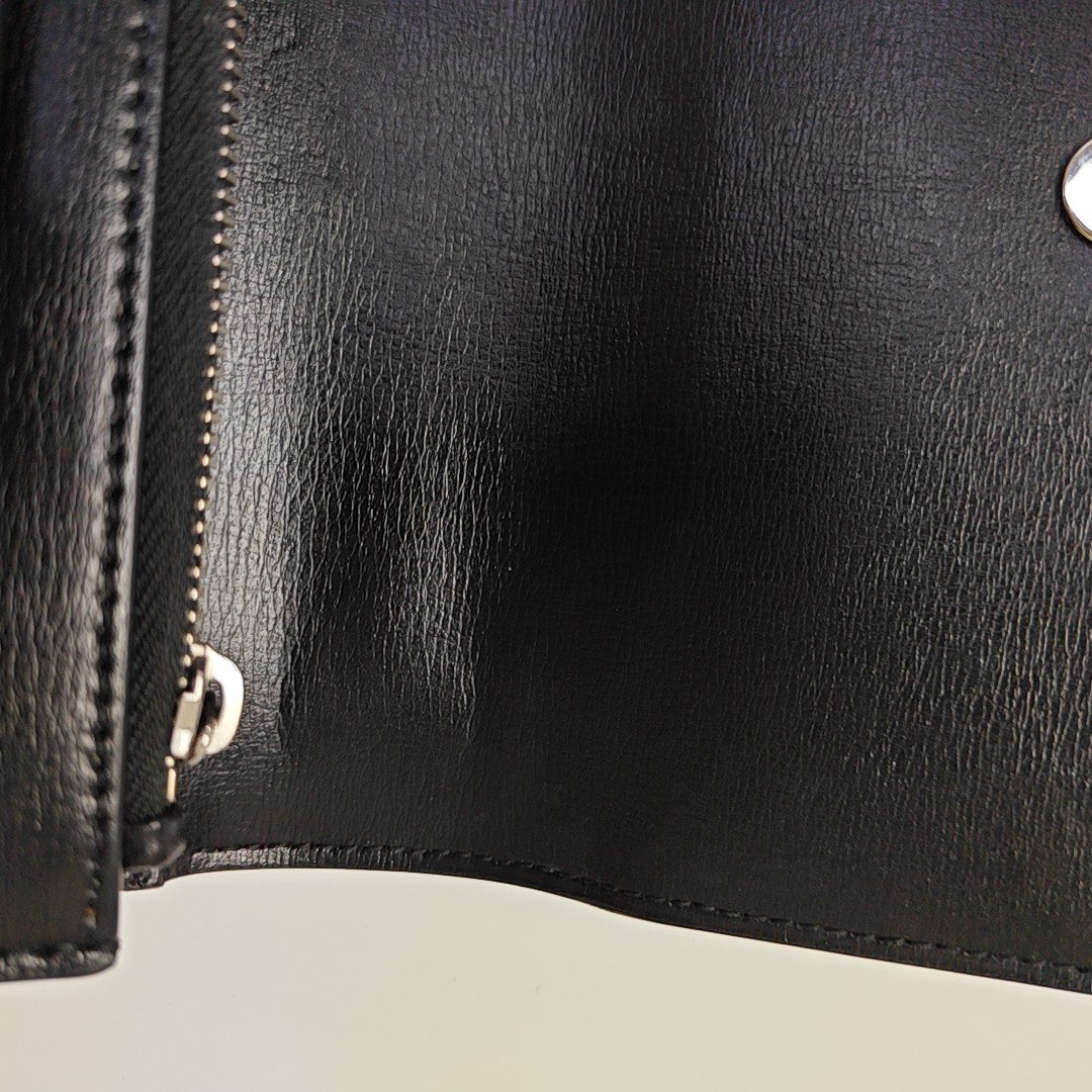 SUNSET Mini Calfskin Black