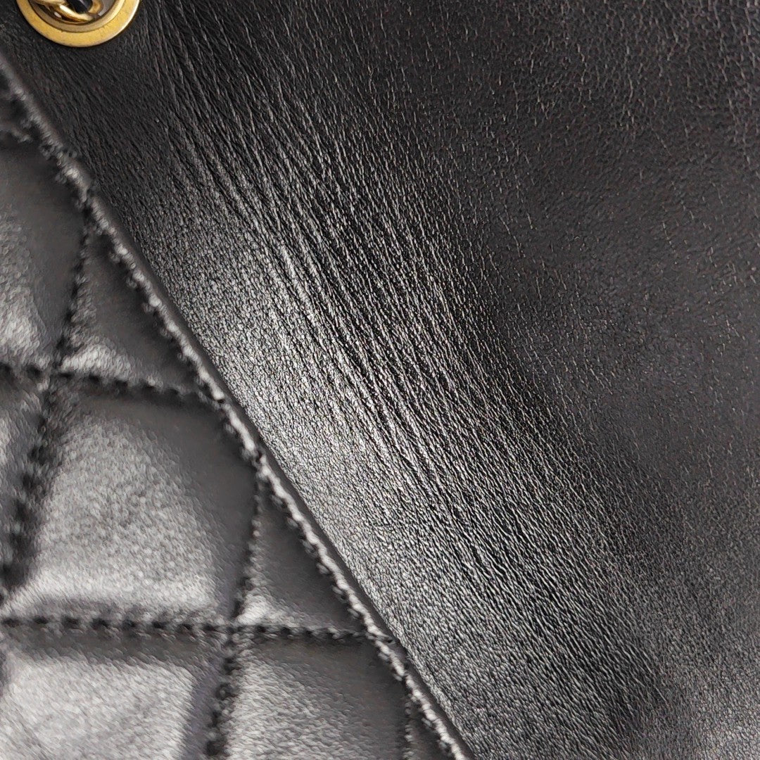 CLASSIC FLAP Mini Quilted Lambskin Black