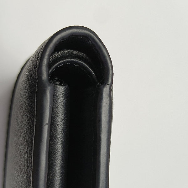 Puzzle Calfskin Black Wallet