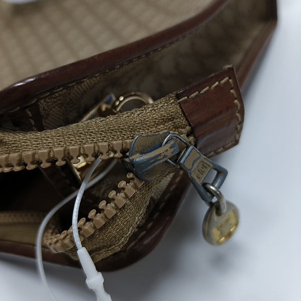 MACADAM CLUTCHES Coated Canvas Beige