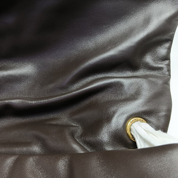 JAMIE 4.3 Quilted Lambskin Brown