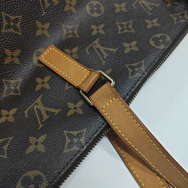 PIANO Monogram Coated Canvas Brown