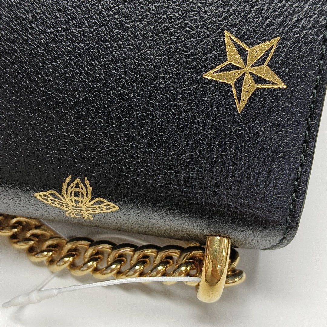 Padlock Small Calfskin Black