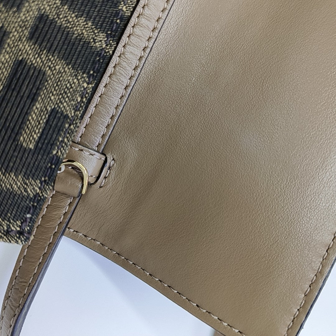 Baguette Mini Fabric Brown