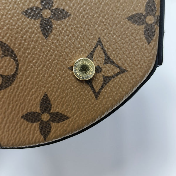 CANNES PM Monogram Coated Canvas Brown