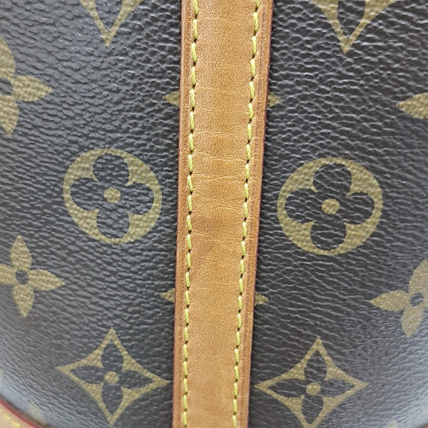 DUFFLE Monogram Coated Canvas Brown