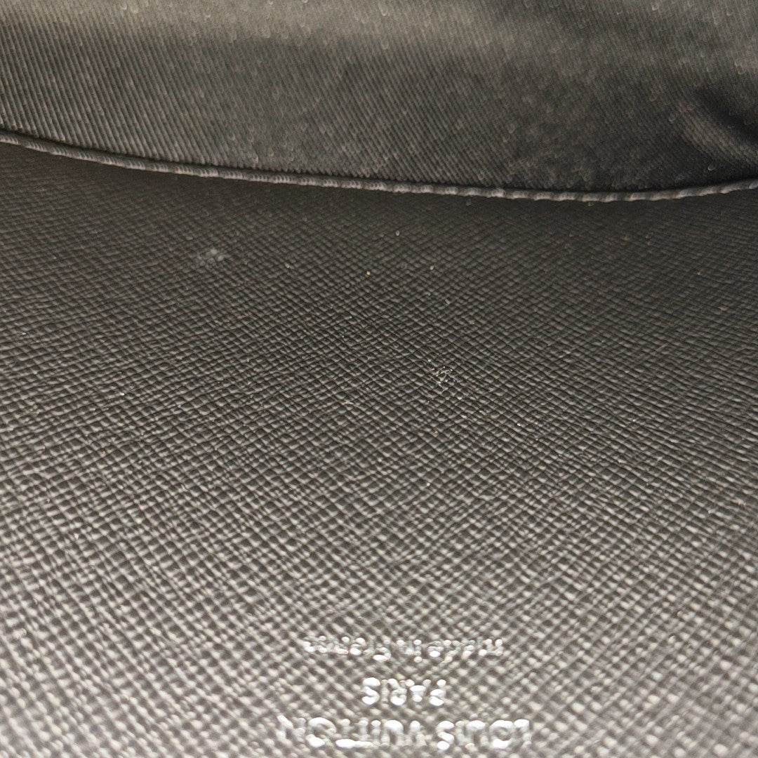 Pochette Voyag MM Monogram Coated Canvas Black