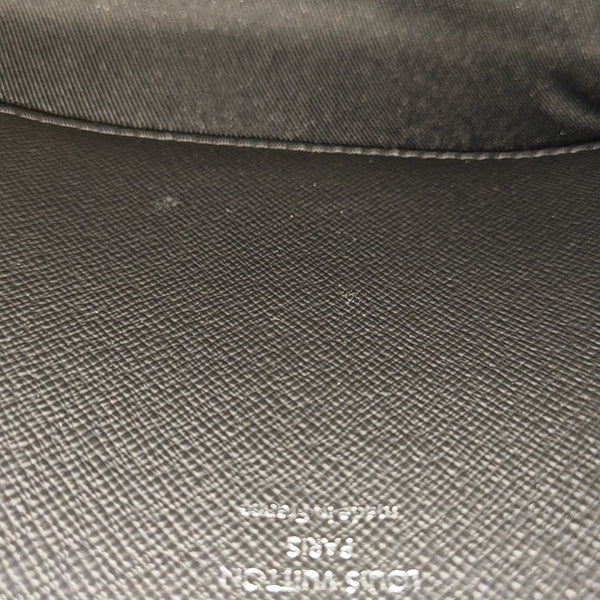 Pochette Voyag MM Monogram Coated Canvas Black