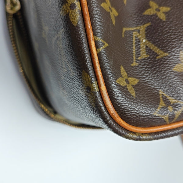 SIRIUS Monogram Coated Canvas Brown
