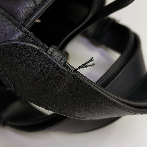Toujours Small Cannage Calfskin Black