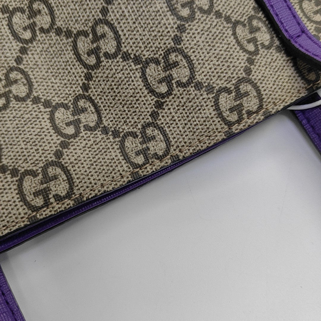 Monogram Coated Canvas Tote Bag Beige