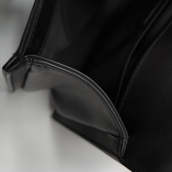 BOY CHANEL Medium Quilted Calfskin Black