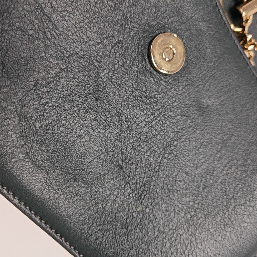 Faye Small Calfskin Green