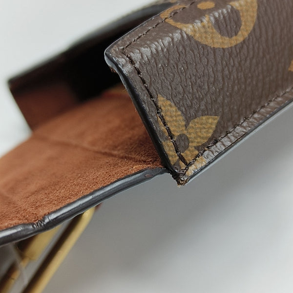 Monogram Coated Canvas Brown
