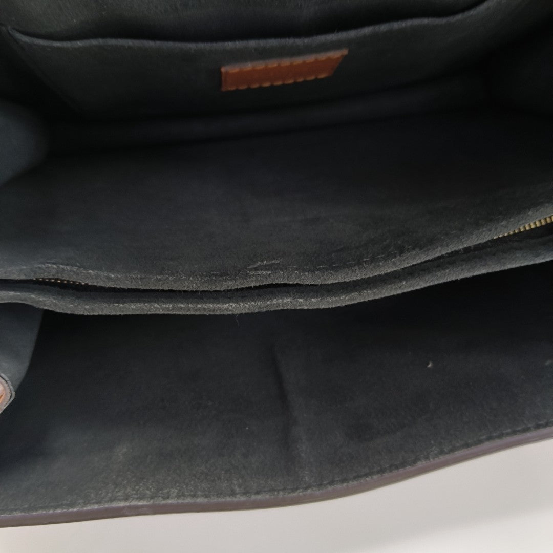 DAUPHINE MM Monogram Coated Canvas Brown