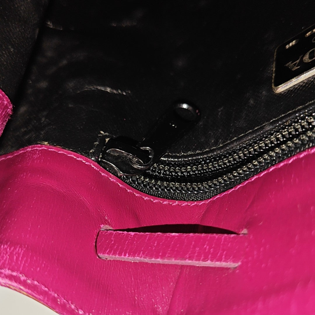 Calfskin Bucket Bag Red