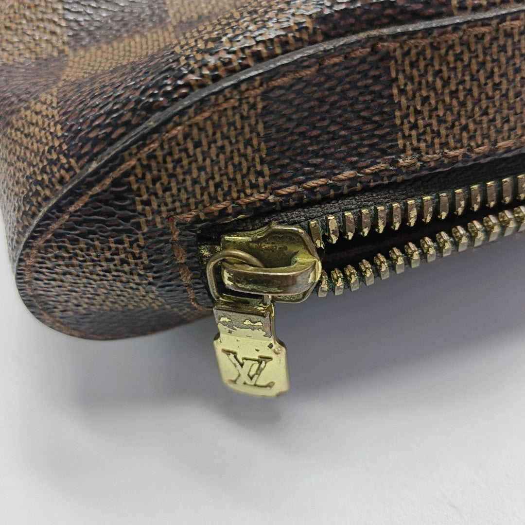 GÉRONIMOS Damier Ebene Coated Canvas Brown
