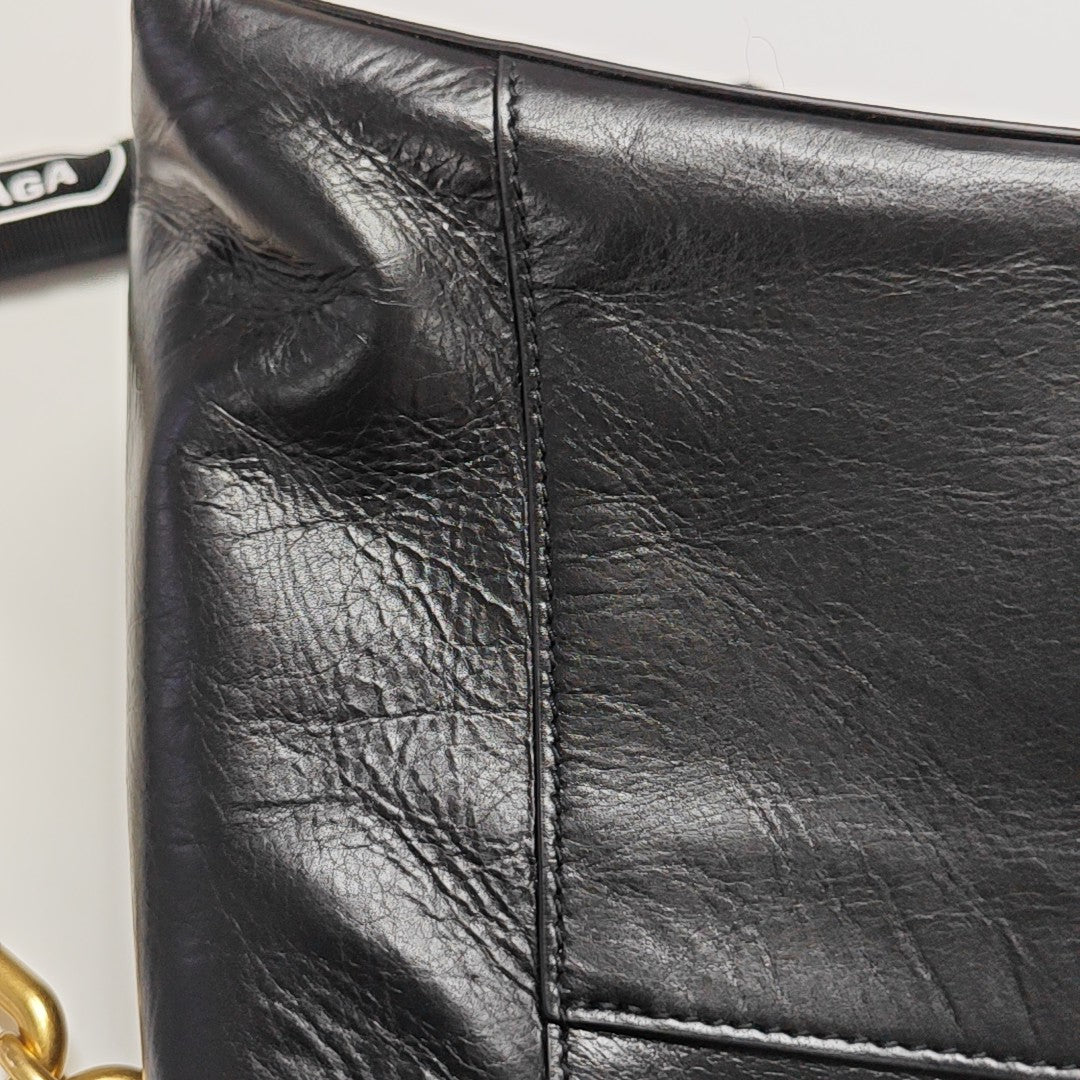 Downtown Small Calfskin Black
