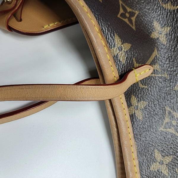 CARRYALL PM Monogram Coated Canvas Brown