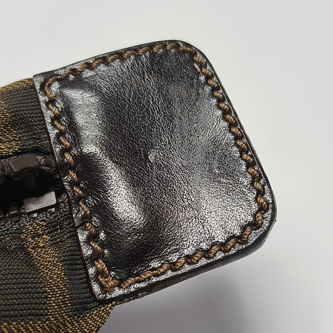 Fabric Clutch Brown