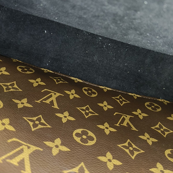 NÉONOÉ MM Monogram Coated Canvas Brown