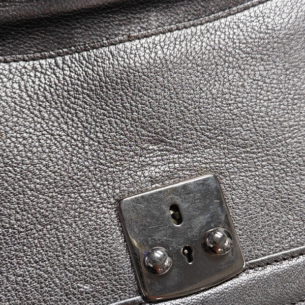 Miu Confidential Calfskin Silver