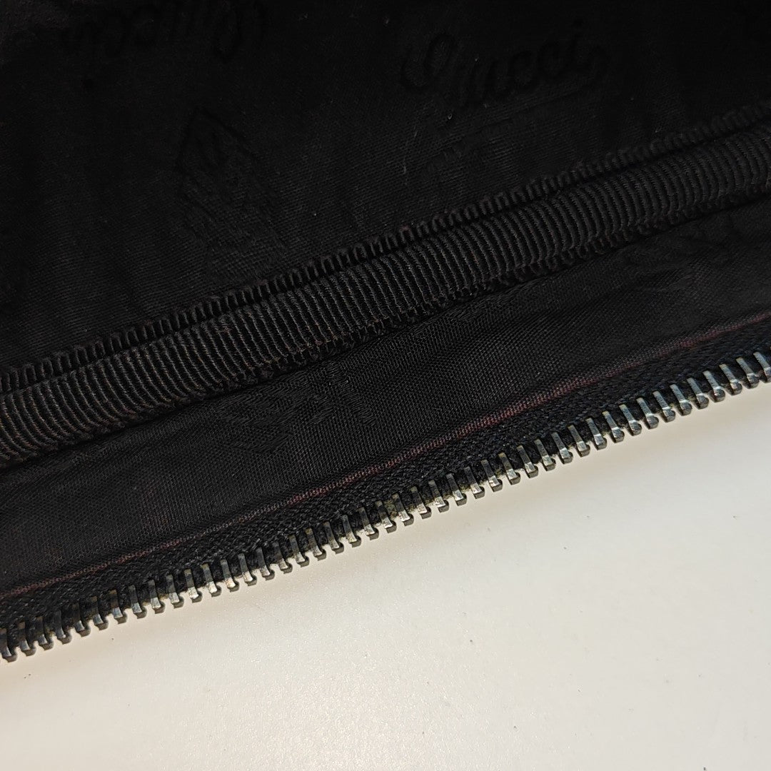 GG Imprime Coated Canvas Black