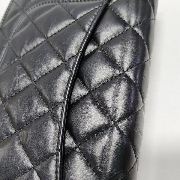 2.55 WOC Quilted Calfskin Black