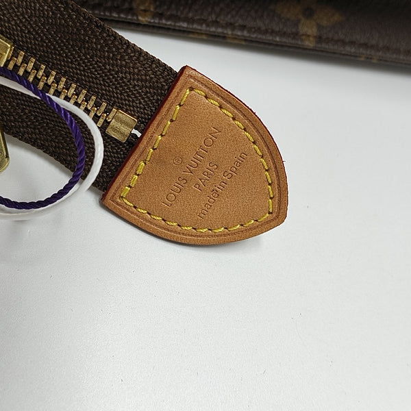 TOILET POCKET 26 Monogram Coated Canvas Brown