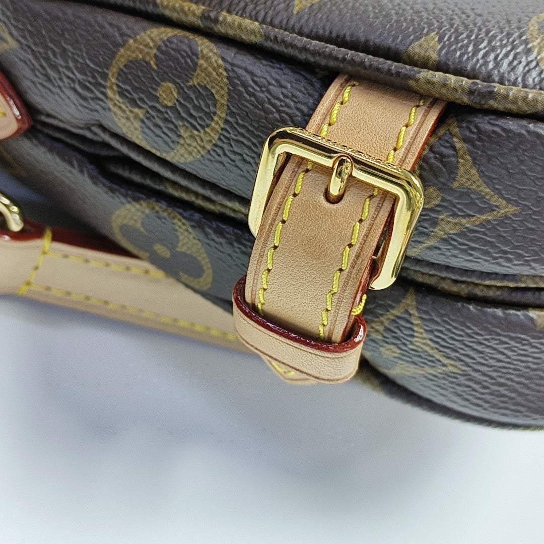 SAUMUR BB Monogram Coated Canvas Brown