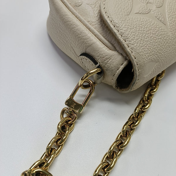 IVY Monogram Calfskin Beige