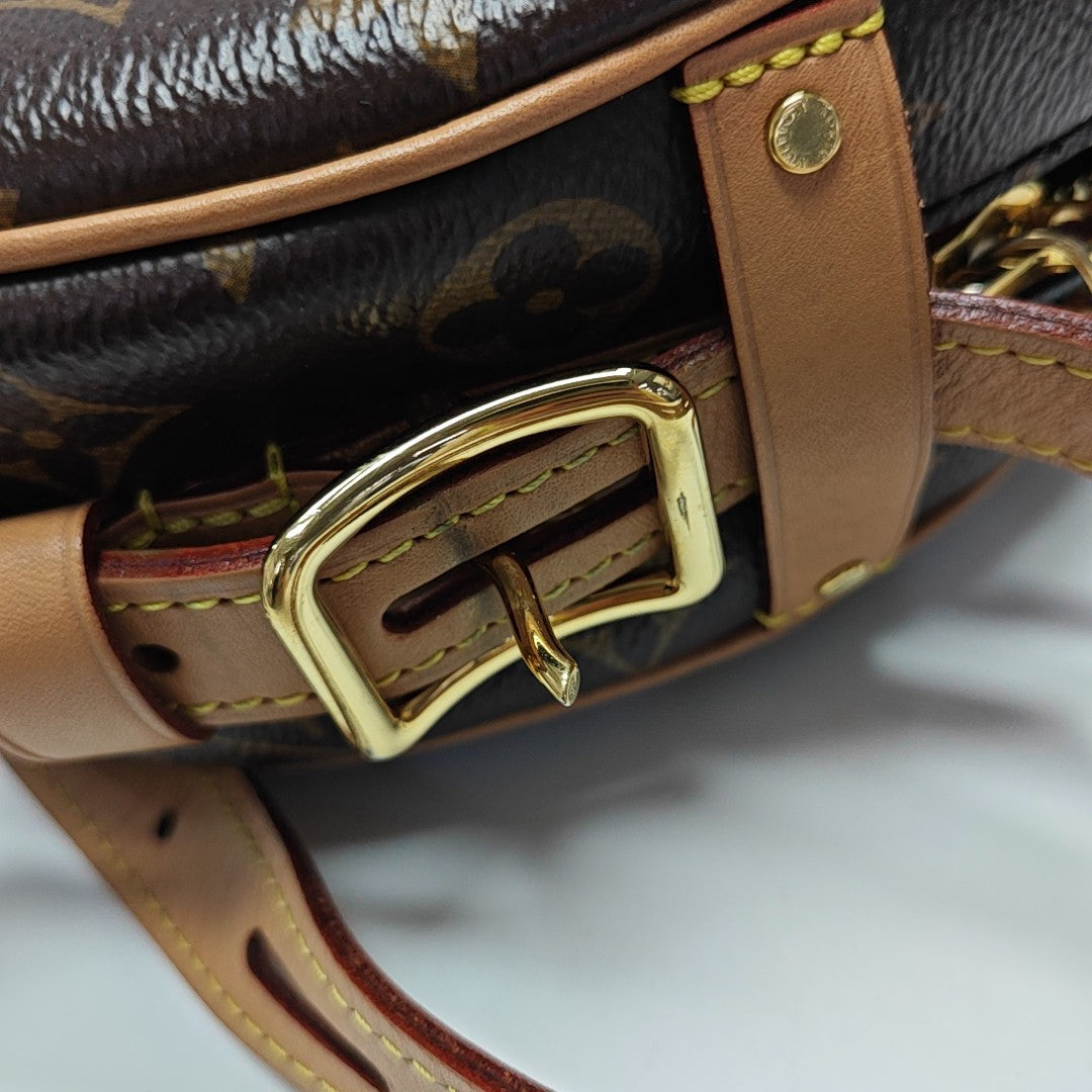 BOITE CHAPEAU MM Monogram Coated Canvas Brown