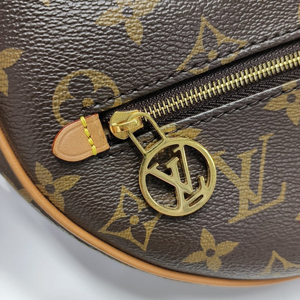 LOOP Monogram Coated Canvas Brown