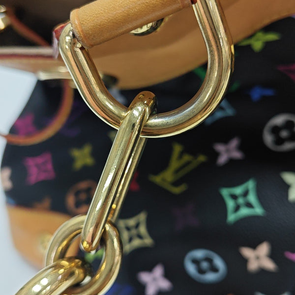 LV × TM URSULA Monogram Coated Canvas Black