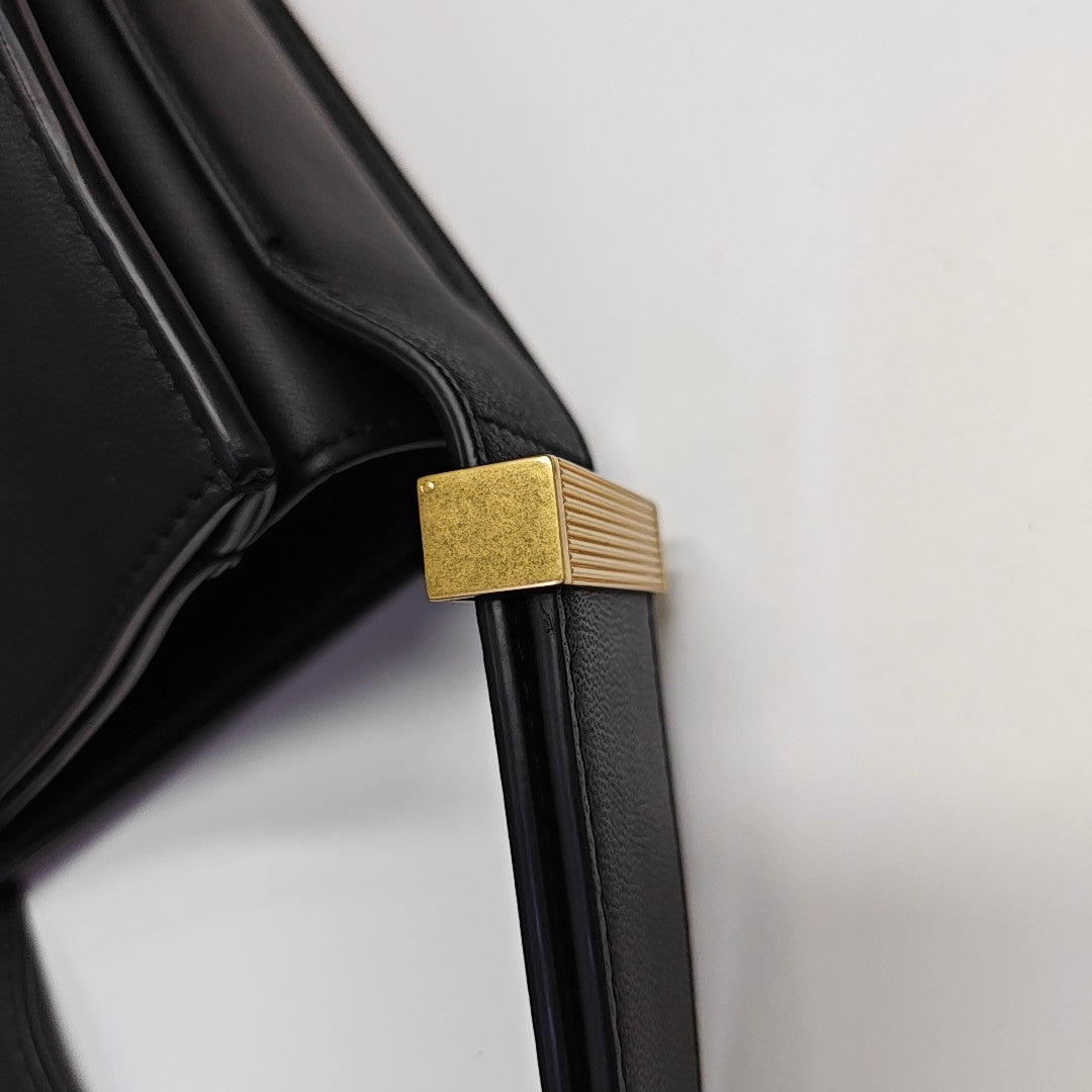 Marie Lambskin Black