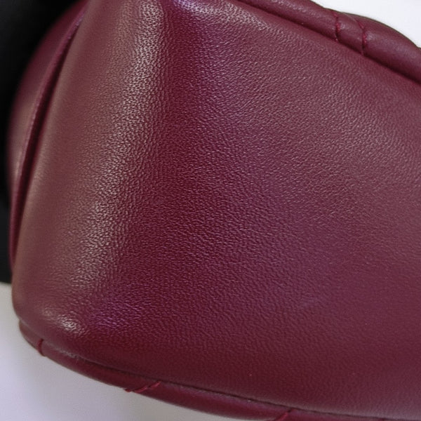 GG Marmont Medium Quilted Lambskin Red