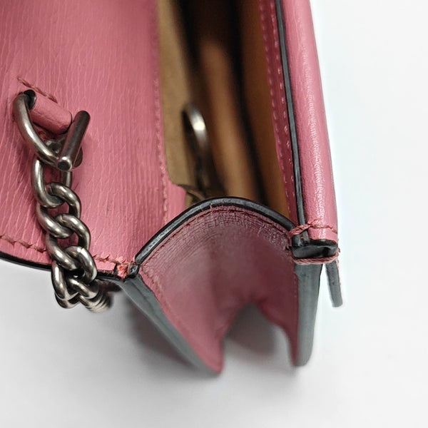 Authenticated pre-owned  Dionysus Super Mini Monogram Calfskin Pink - Shoulder Bag at Looply