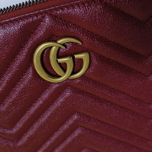 Quilted Calfskin Red