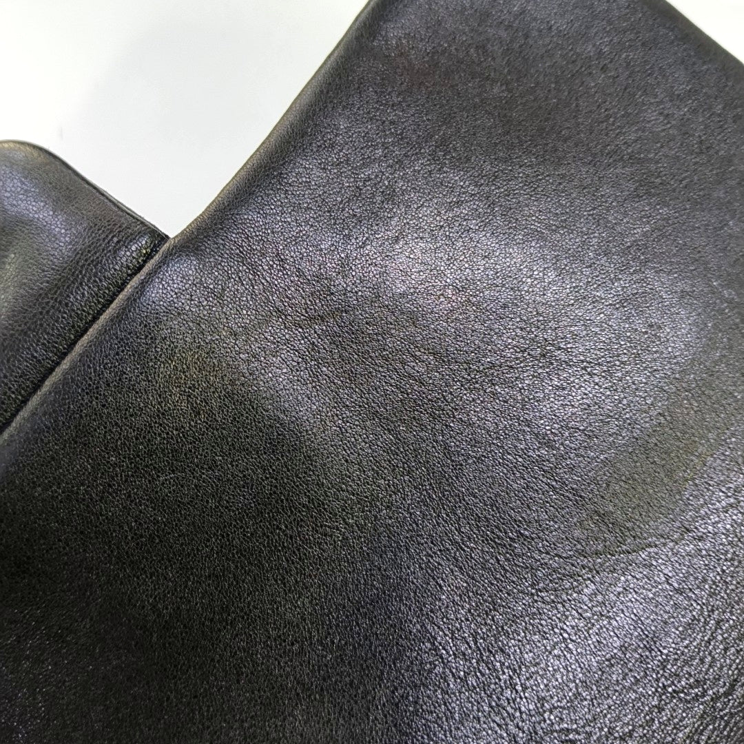 Quilted Lambskin Black
