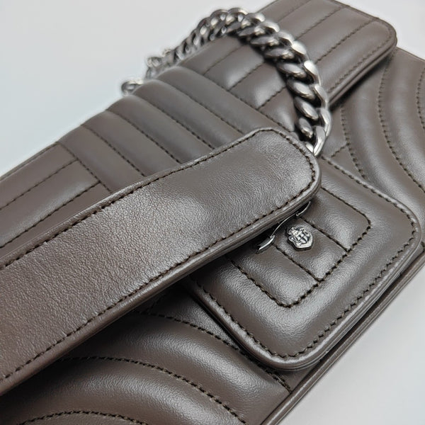 Diagramme Quilted Calfskin Gray
