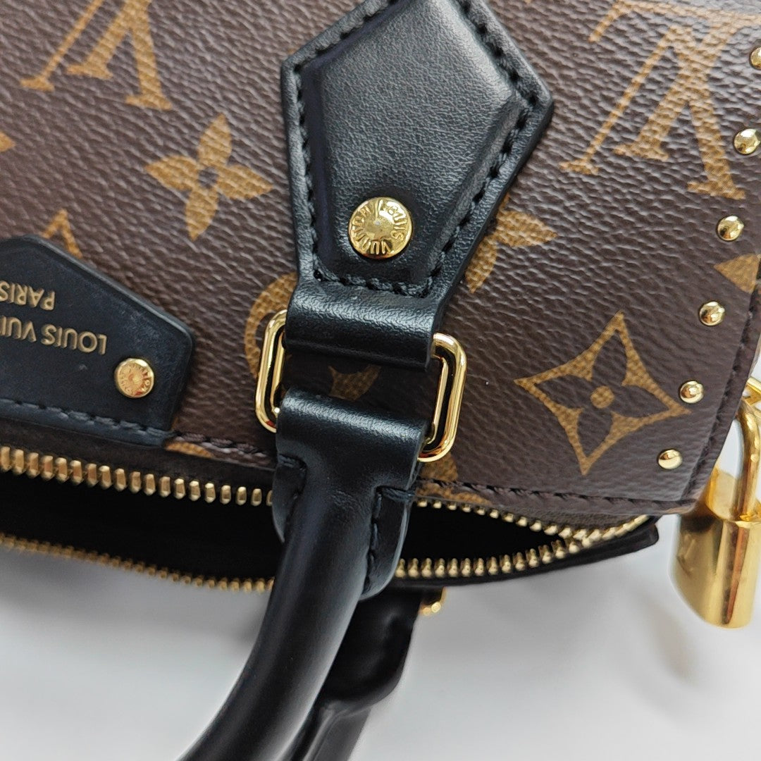 SPEEDY TRUNK 20 Monogram Coated Canvas Brown