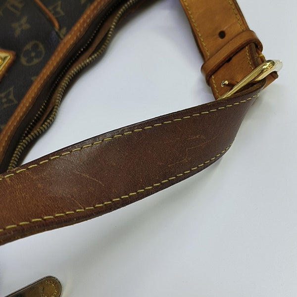 VINTAGE THAMES GM Monogram Coated Canvas Brown