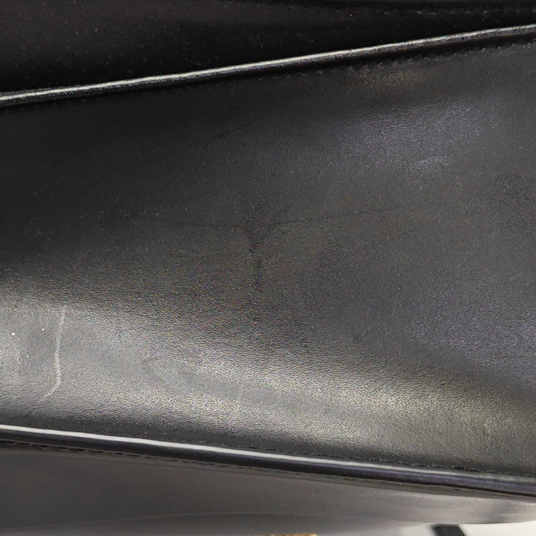 Hourglass Small Calfskin Black