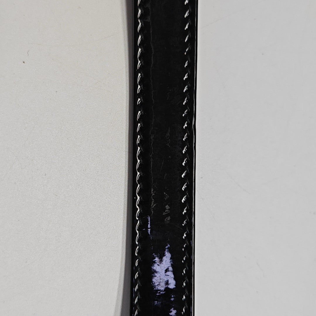 Lady Dior Medium Cannage Patent Leather Black