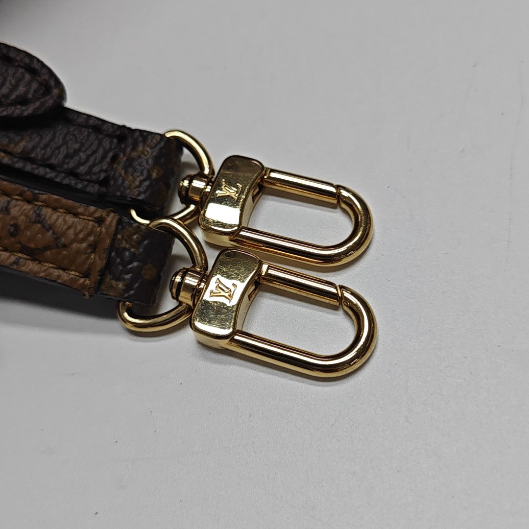 ONTHEGO BB Monogram Coated Canvas Brown