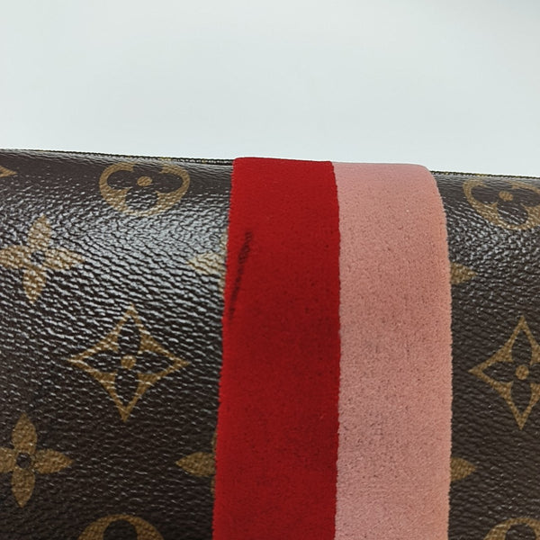 GEORGES BB Monogram Coated Canvas Brown