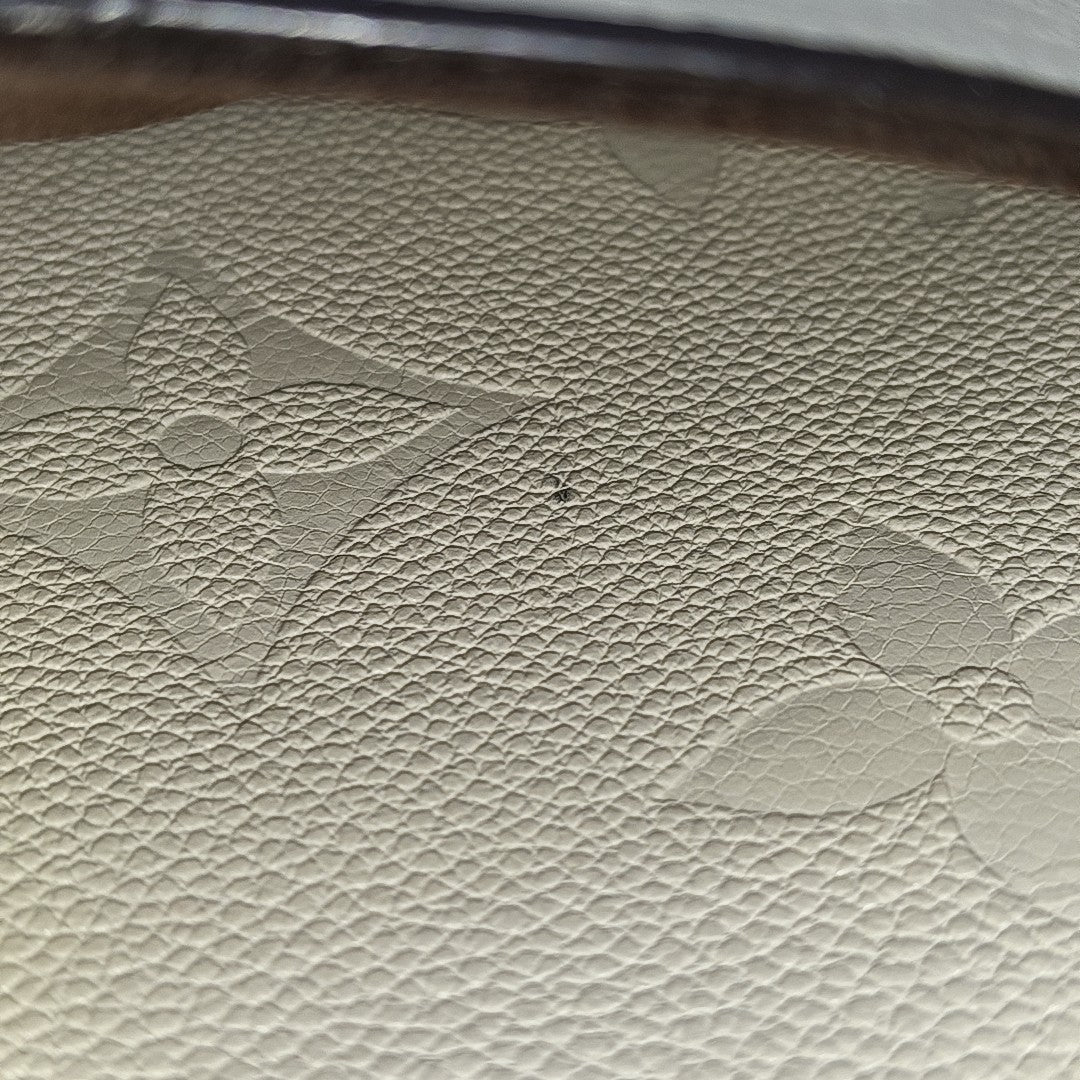 DIANE Monogram Calfskin Beige